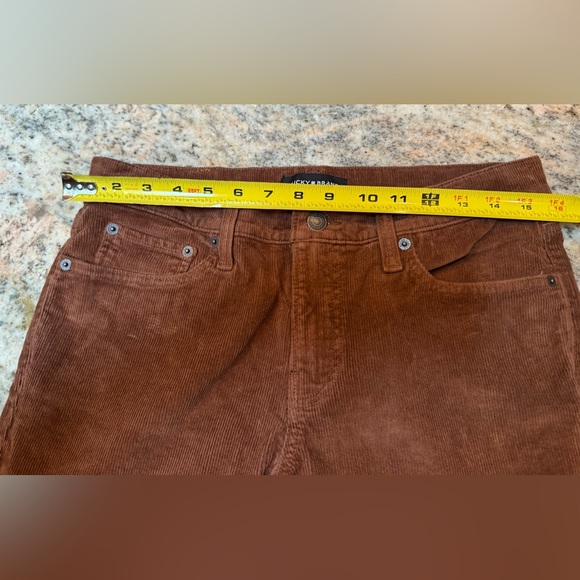 Lucky Brand Sweet Mid Rise Boot Brown Corduroy Pants. Size 8/29. Like New! - Picture 10 of 15